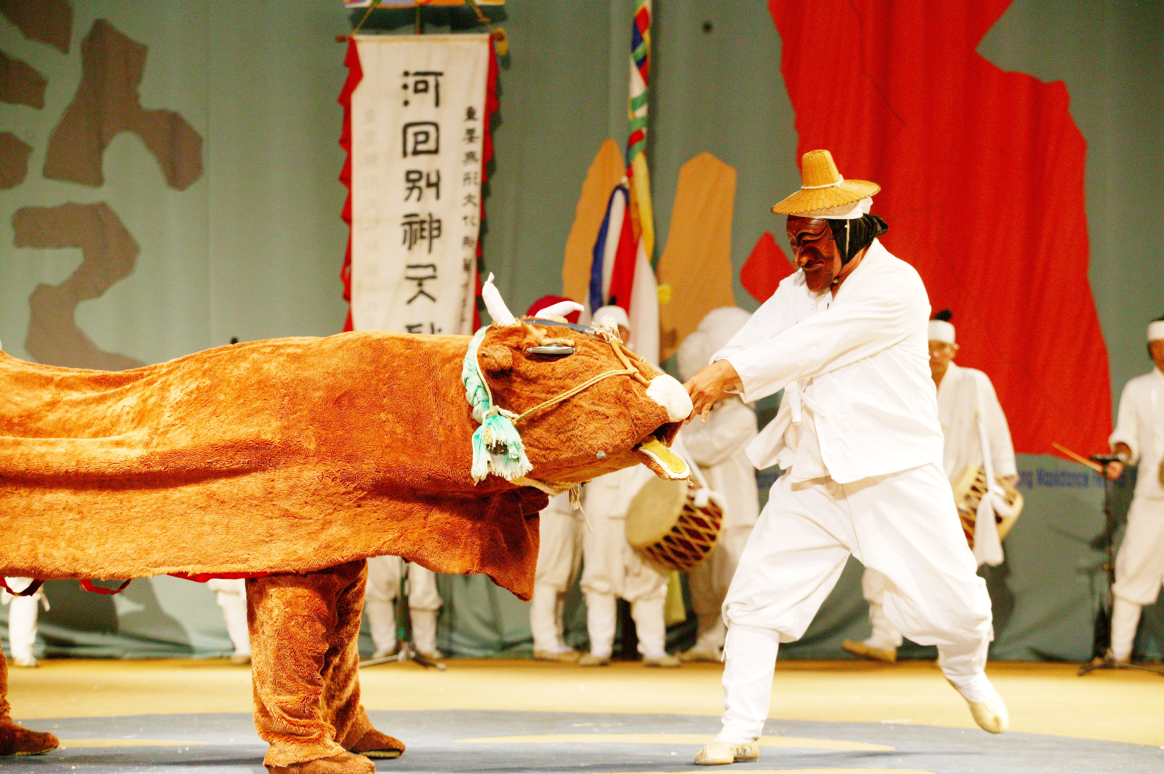 하회별신굿탈놀이상설공연 종료 안내.
